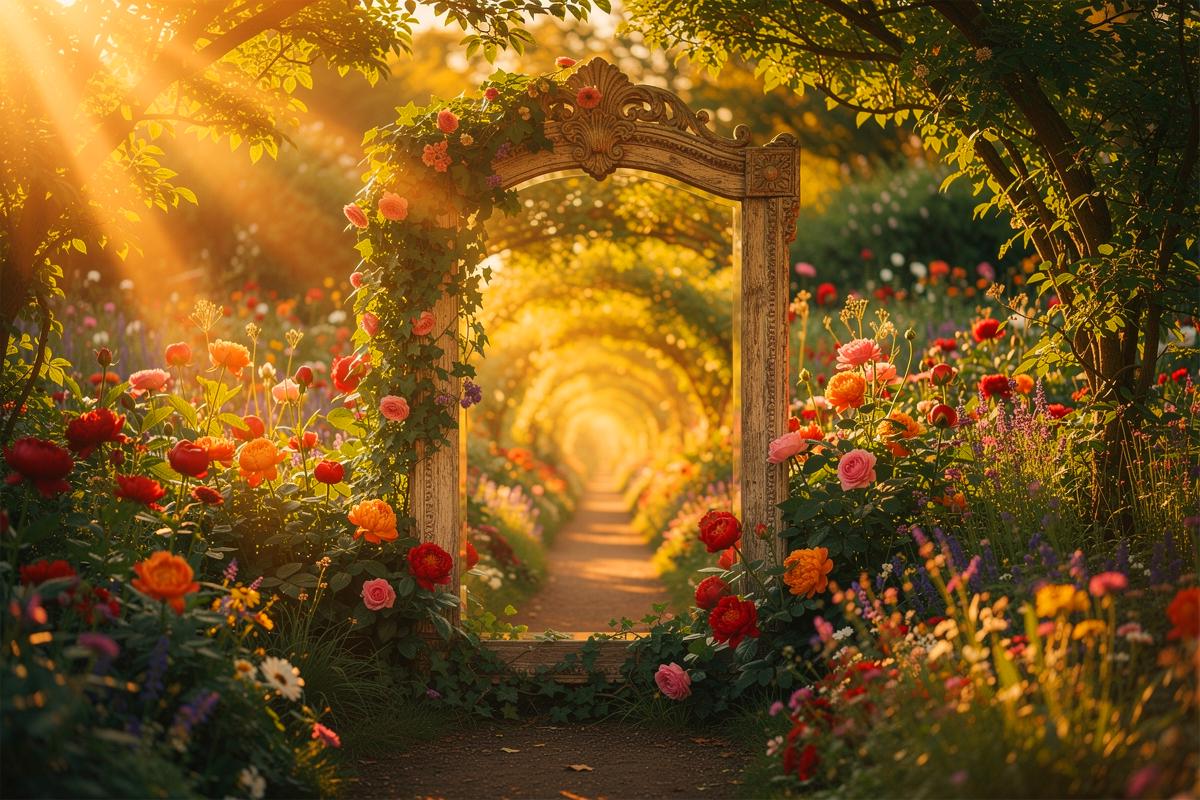 Coraz więcej osób ustawia lustra w swoich ogrodach, ogrodnik mówi dlaczego to działa