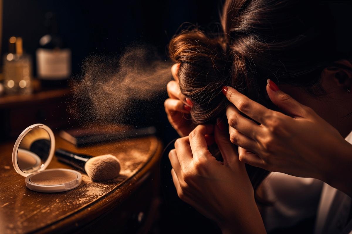 Coraz więcej osób używa pudru do ust do stylizacji włosów, styliści zdradzają sekret