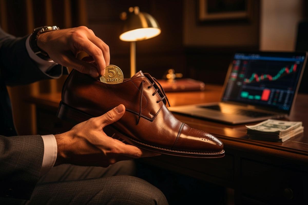 Sporo klientów bankowych nagle nosi monetę w bucie – ekonomiści tłumaczą przypadek